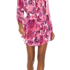 LoveShackFancy Popover Mini Dress